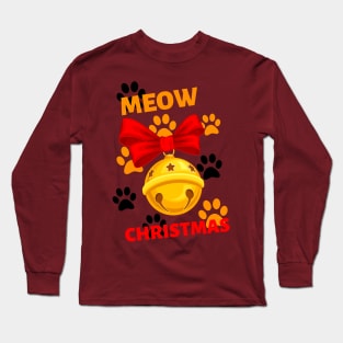 Meow Christmas Long Sleeve T-Shirt